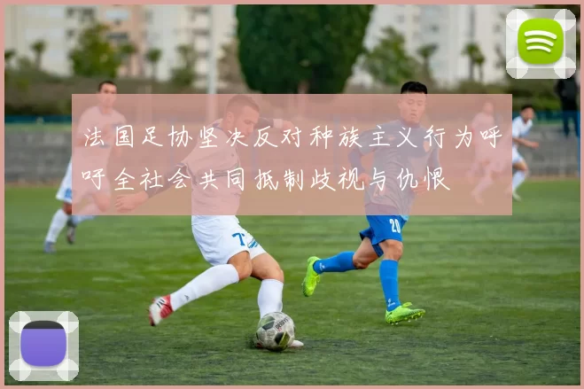 法国足协坚决反对种族主义行为呼吁全社会共同抵制歧视与仇恨